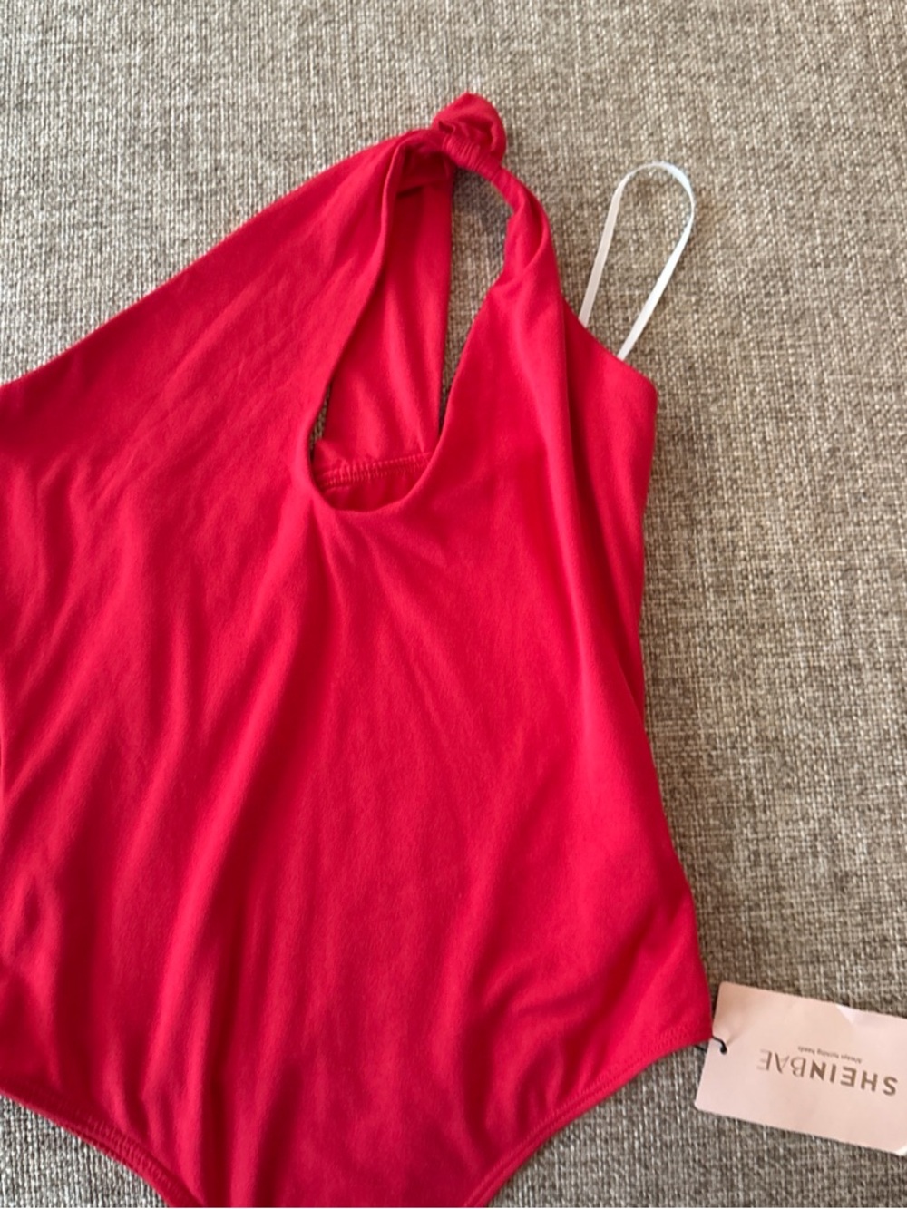 SHEIN Pink Logo Hang Tag
